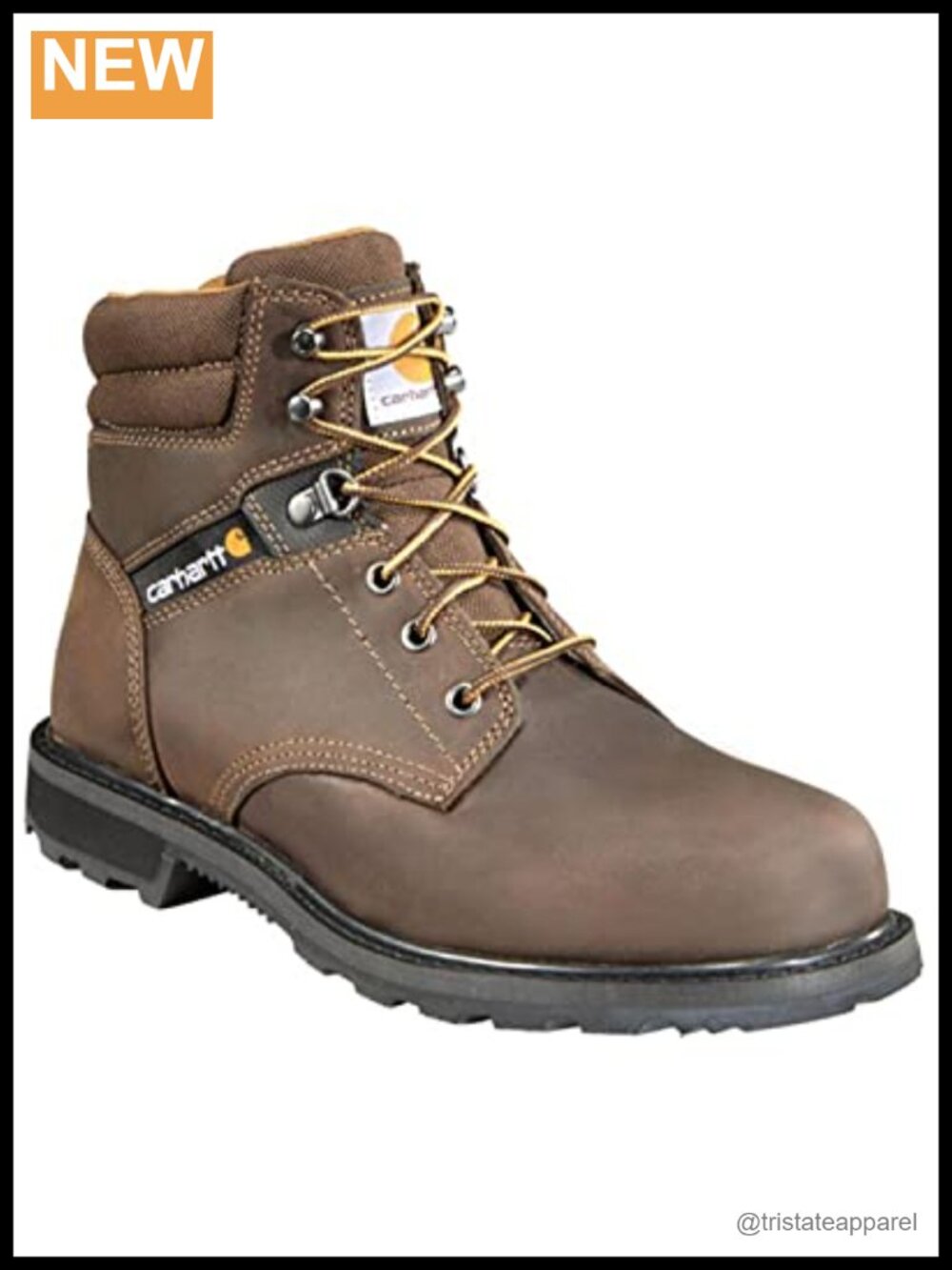 6-Inch Traditional Welt Leather Work Boot Soft Toe Slip Resistant
